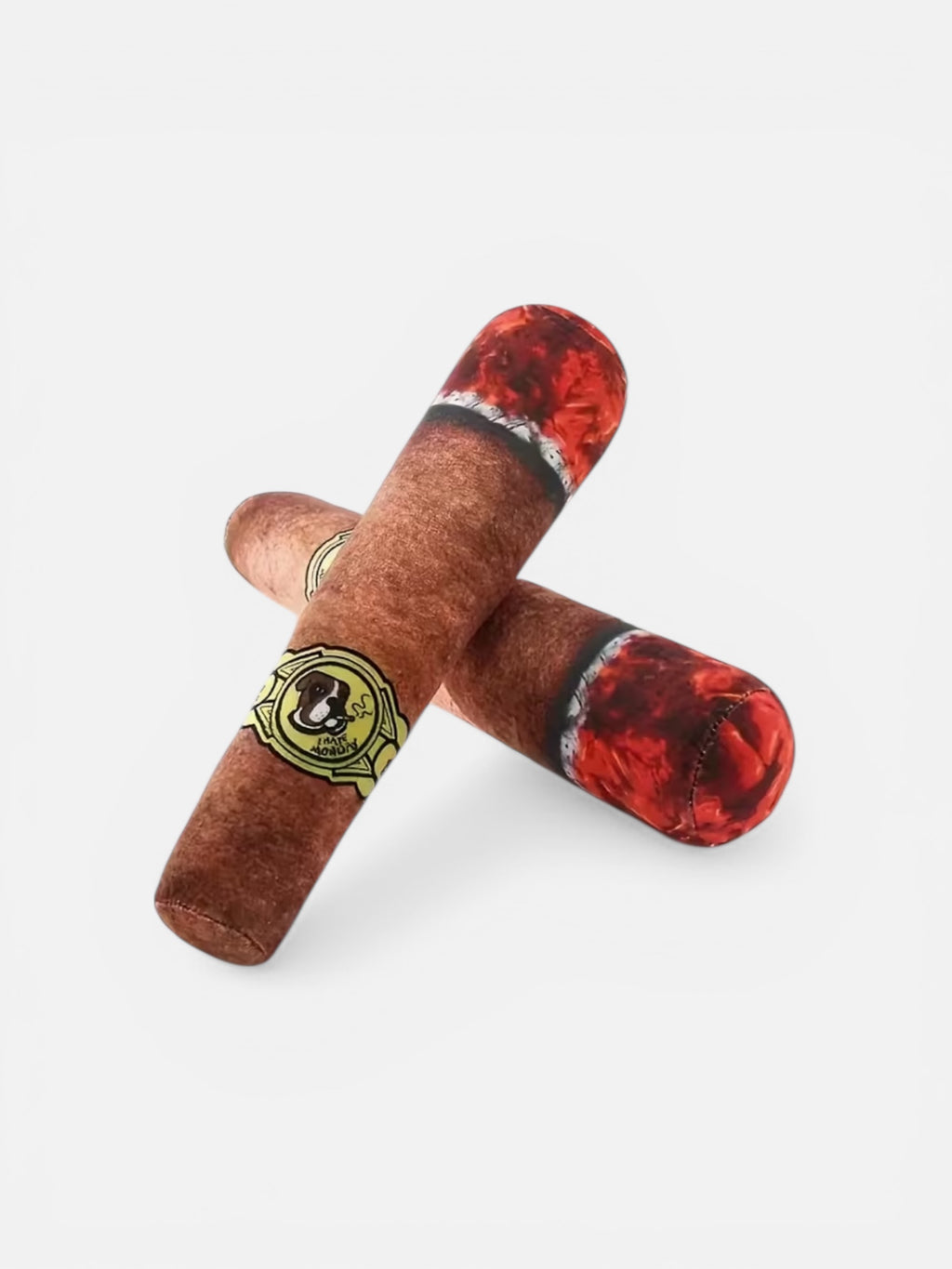 Peaky Barkers Cigar Plush Chew Toy for Small Dogs