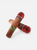 Peaky Barkers Cigar Plush Chew Toy for Small Dogs