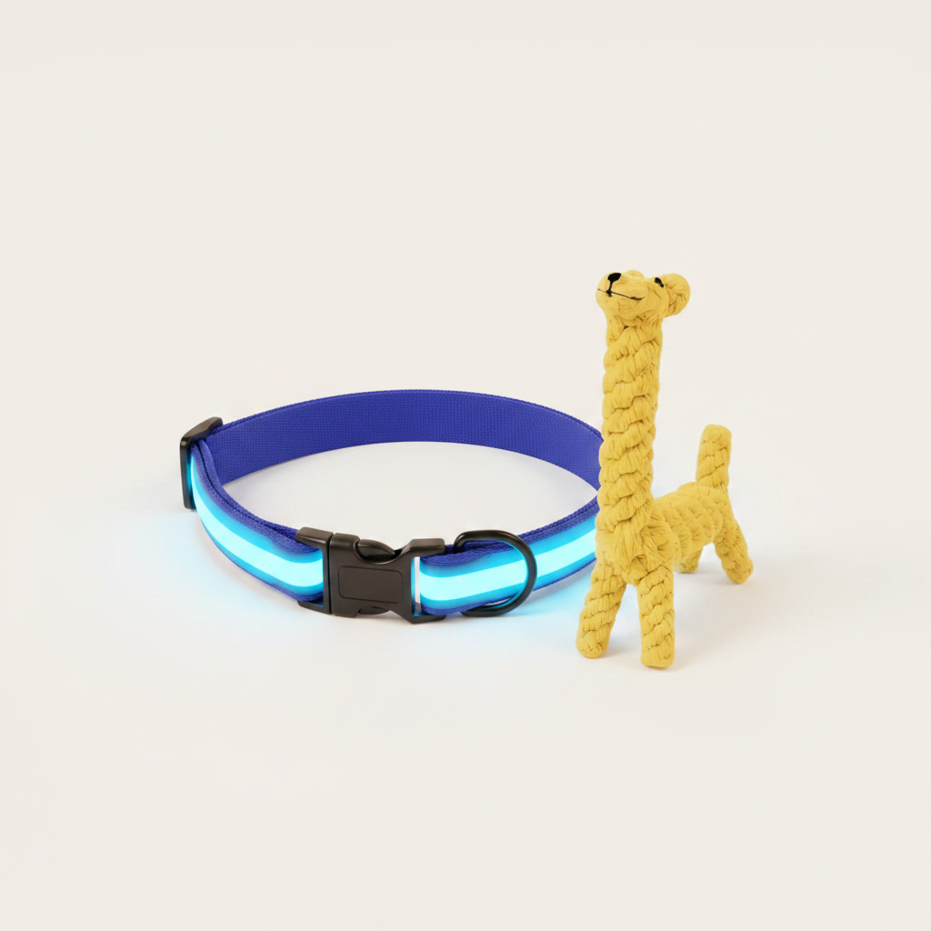 Dog Collar & Toy Bundle